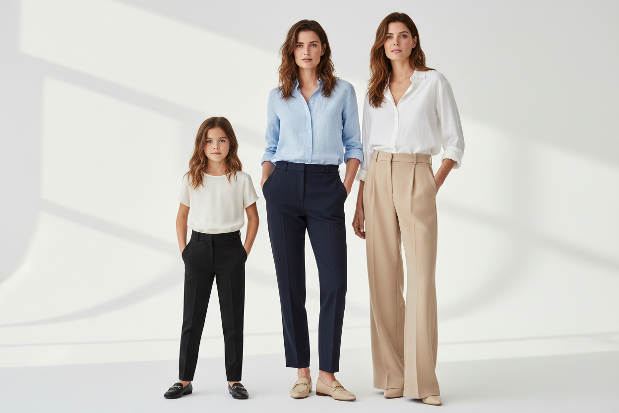 How to Tell If You Need Petite, Regular, or Tall Pants