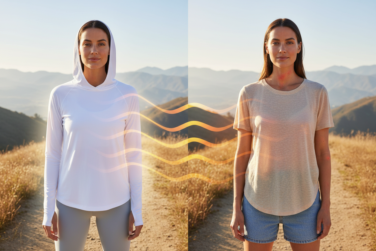 The Truth About Sun Protection: UPF50+ vs. Regular Clothes
