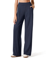 ShiftReady Two Front Pleated Wide Leg Dress Pants