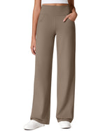 EverGoing Fleece Lined High-Waist Wide Leg Thermal Trousers - G4Free