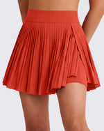 G4Free Chillwhisp 14" Pleated Tennis Skirt with Inner Shorts Pocket