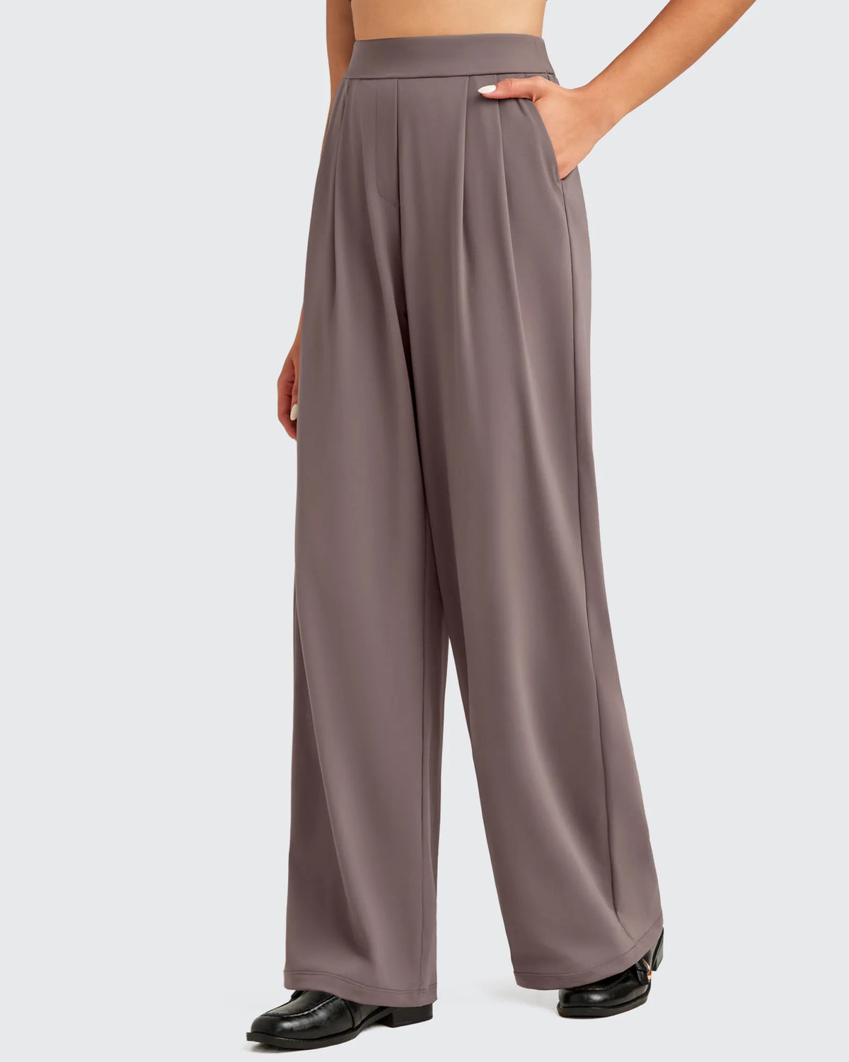 ShiftReady High Waisted Dressy Casual Trousers