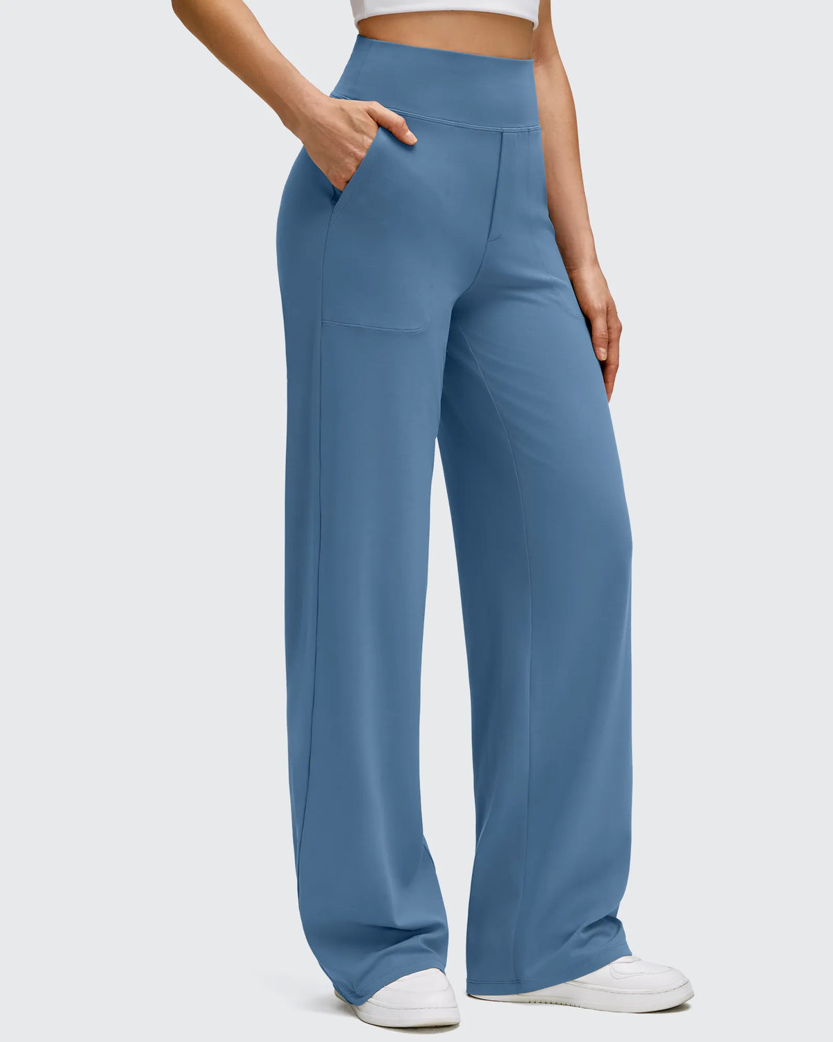 BareFeel High Stretch Wide Leg Yoga Pants
