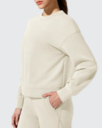 Smoofit Fleece Crewneck Pullover Long Sleeve Hoodies