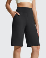 EverGoing Bermuda Pockets Knee Length Shorts 10"