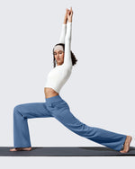 EverGoing Fleece Lined High-Waisted Dressy Pants - G4Free