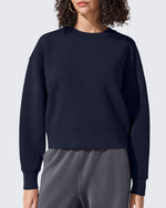 Smoofit Crewneck Pullover Loose Sweatshirts - G4Free