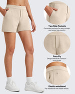 Smoofit High Waisted Sweat Shorts 4''