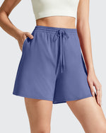 Chillwhisp Built-in Shorts Split Running Shorts 3''