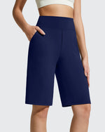 EverGoing Bermuda Pockets Knee Length Shorts 10"