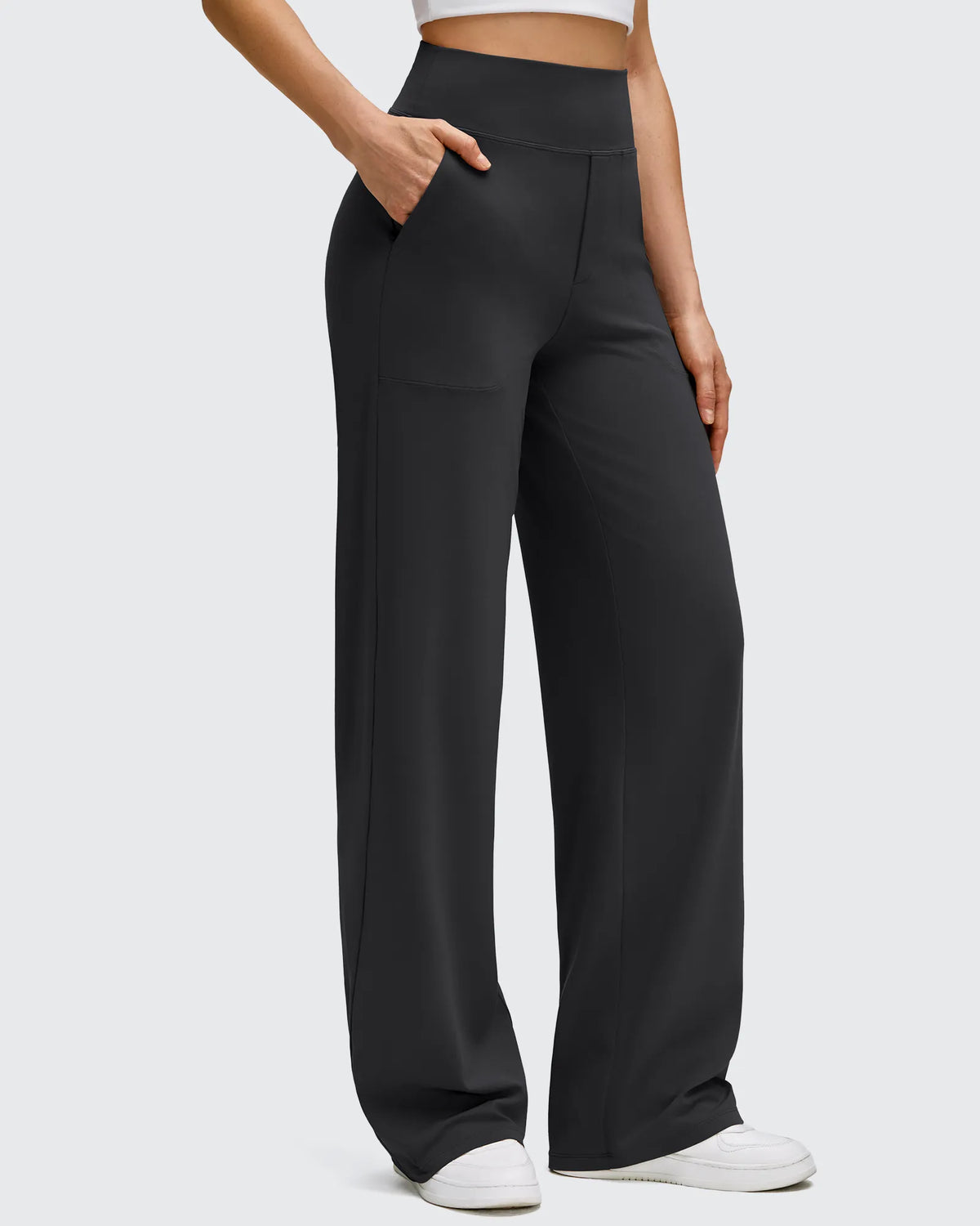 BareFeel High Stretch Wide Leg Yoga Pants
