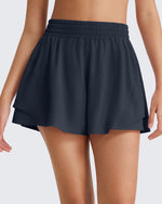 G4Free Chillwhisp 2.5'' High Waist Running Shorts with Liner Pocket
