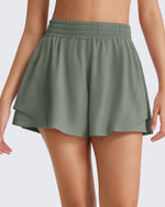 G4Free Chillwhisp 2.5'' High Waist Running Shorts with Liner Pocket