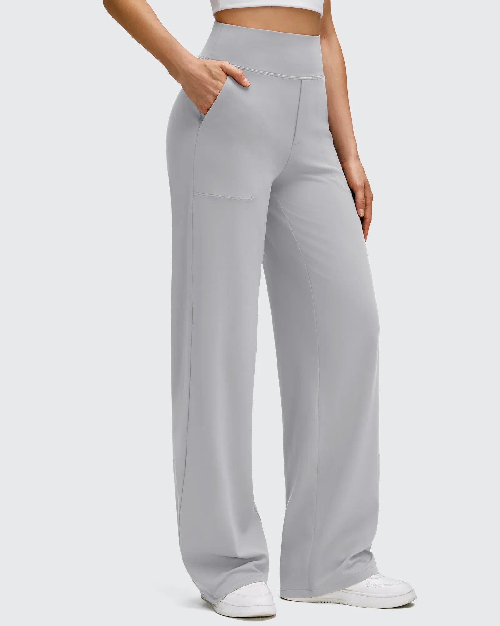 BareFeel High Stretch Wide Leg Yoga Pants