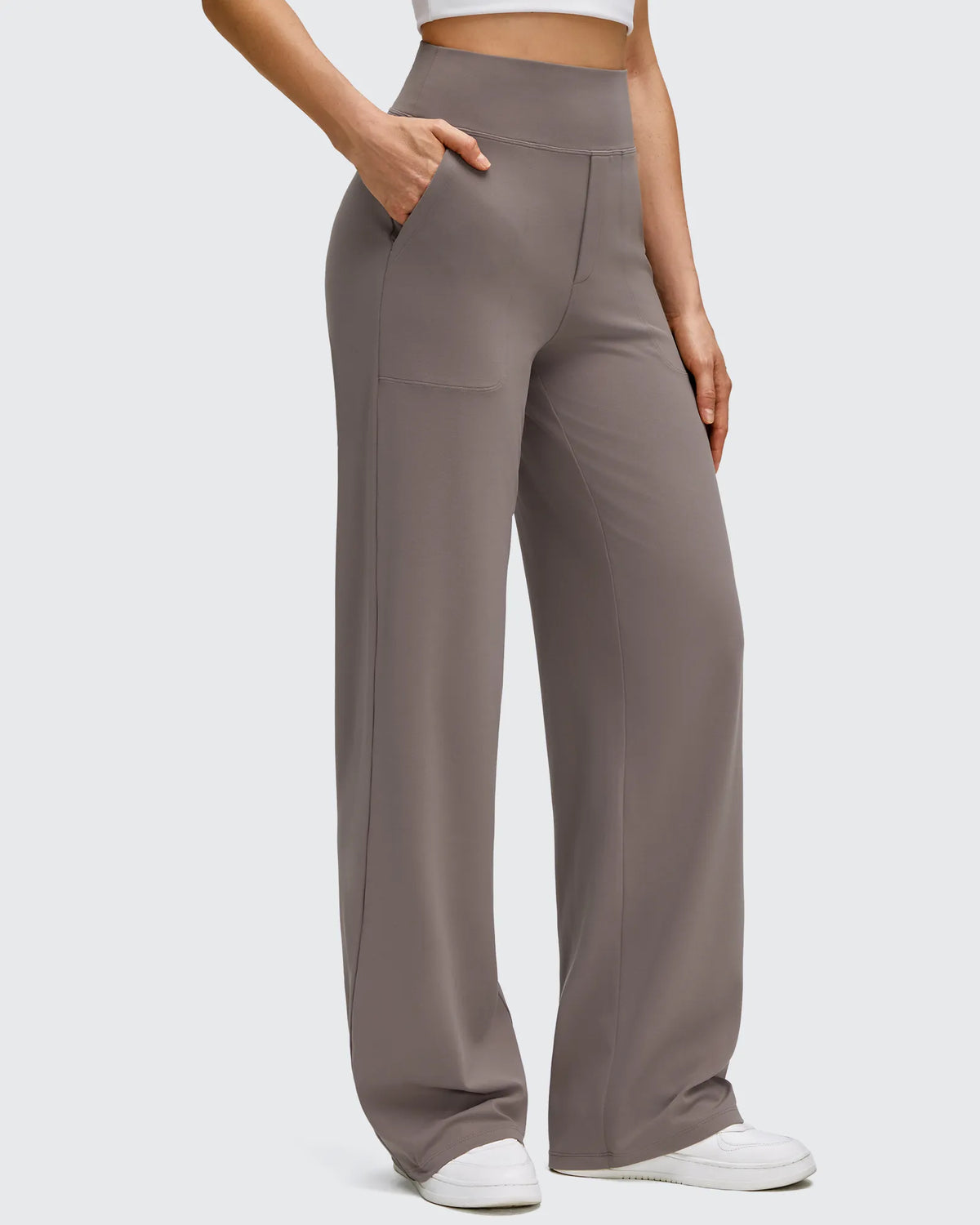 BareFeel High Stretch Wide Leg Yoga Pants