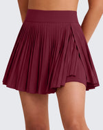 G4Free Chillwhisp 14" Pleated Tennis Skirt with Inner Shorts Pocket