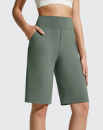 EverGoing Bermuda Pockets Knee Length Shorts 10"