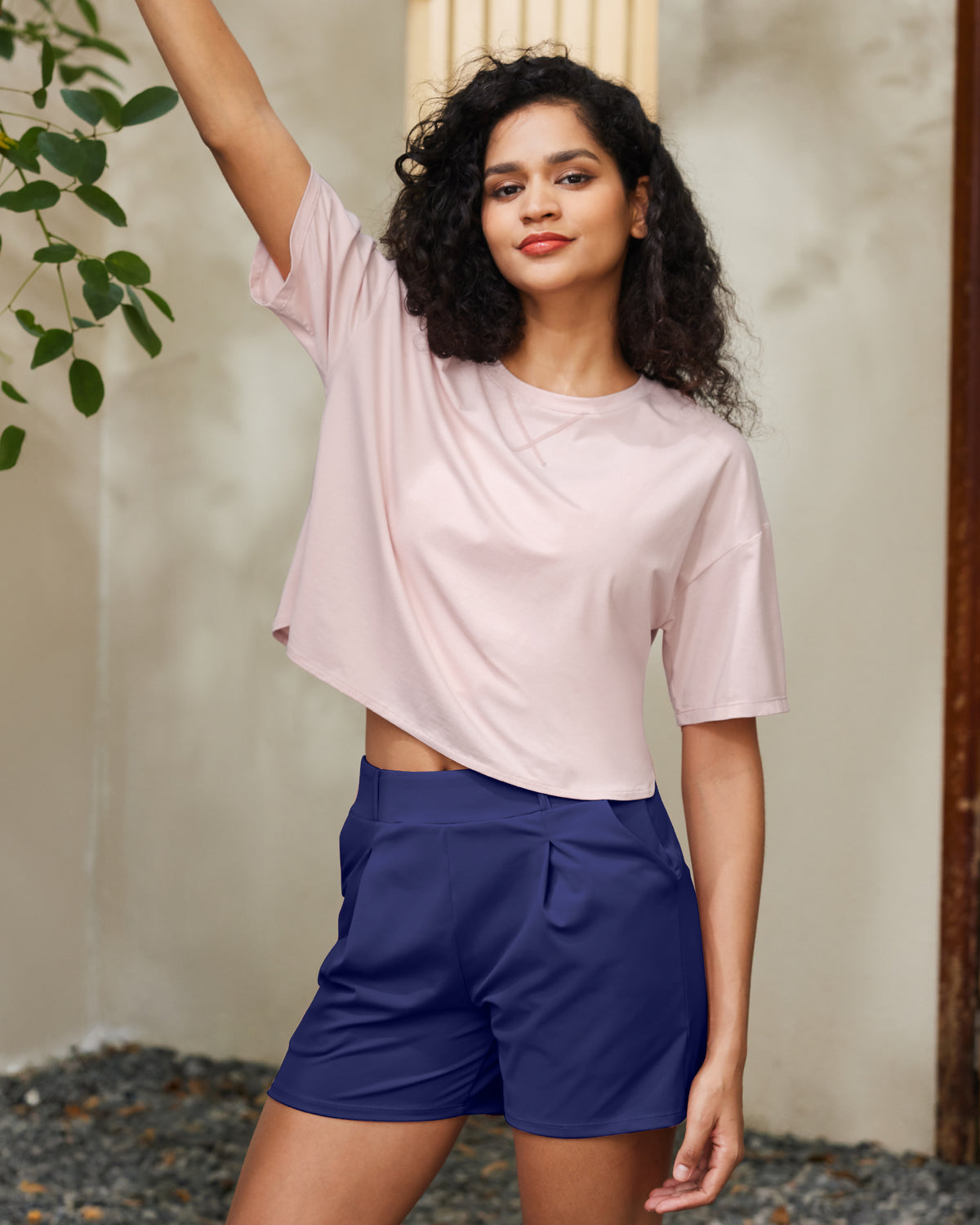 G4Free UPF 50+ Quick Dry Boxy Crop Tee