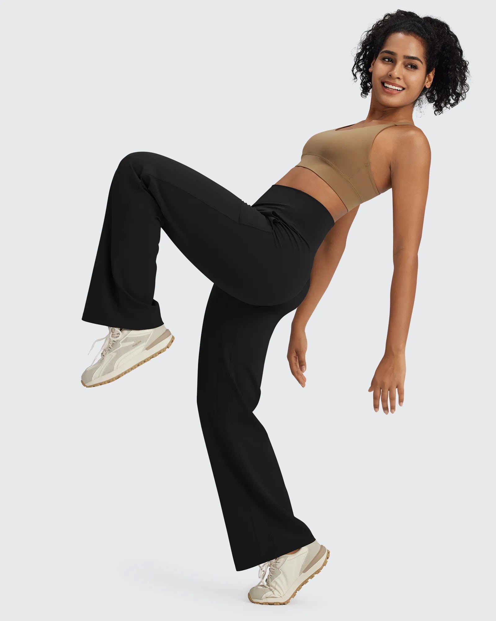 BareFeel Seamless High-Waist Dressy Pants Petite - G4Free