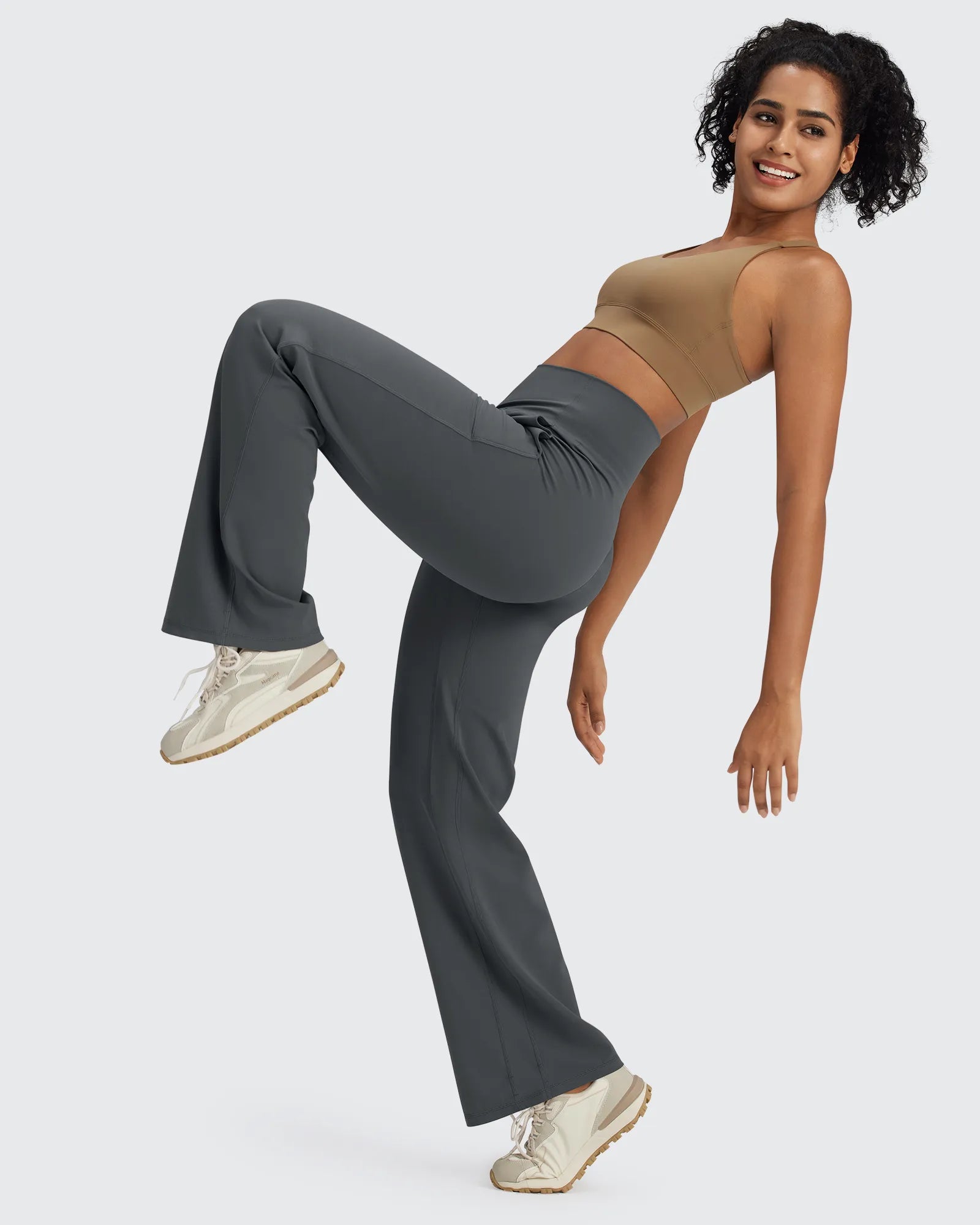 BareFeel Seamless High-Waist Dressy Pants Petite - G4Free