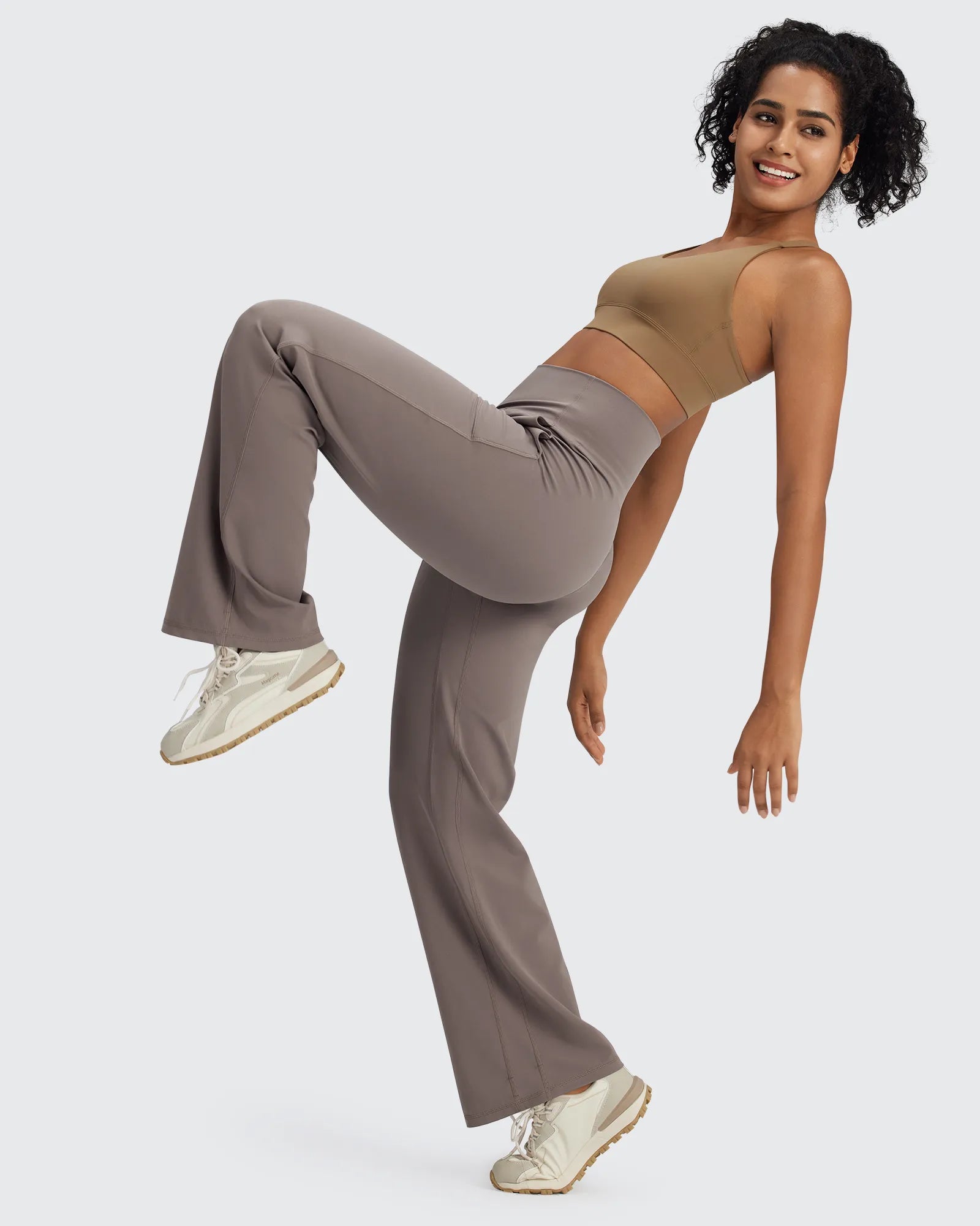 BareFeel Seamless High-Waist Dressy Pants Petite - G4Free