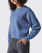 Smoofit Crewneck Pullover Loose Sweatshirts - G4Free