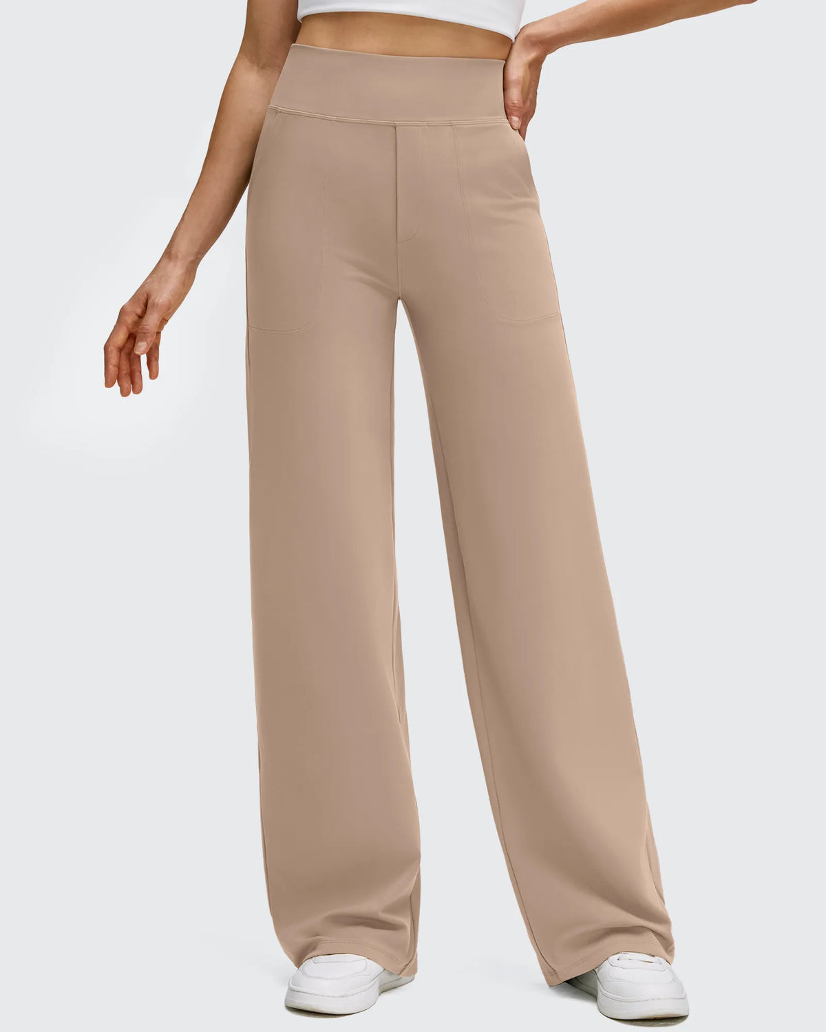 BareFeel High Stretch Wide Leg Yoga Pants