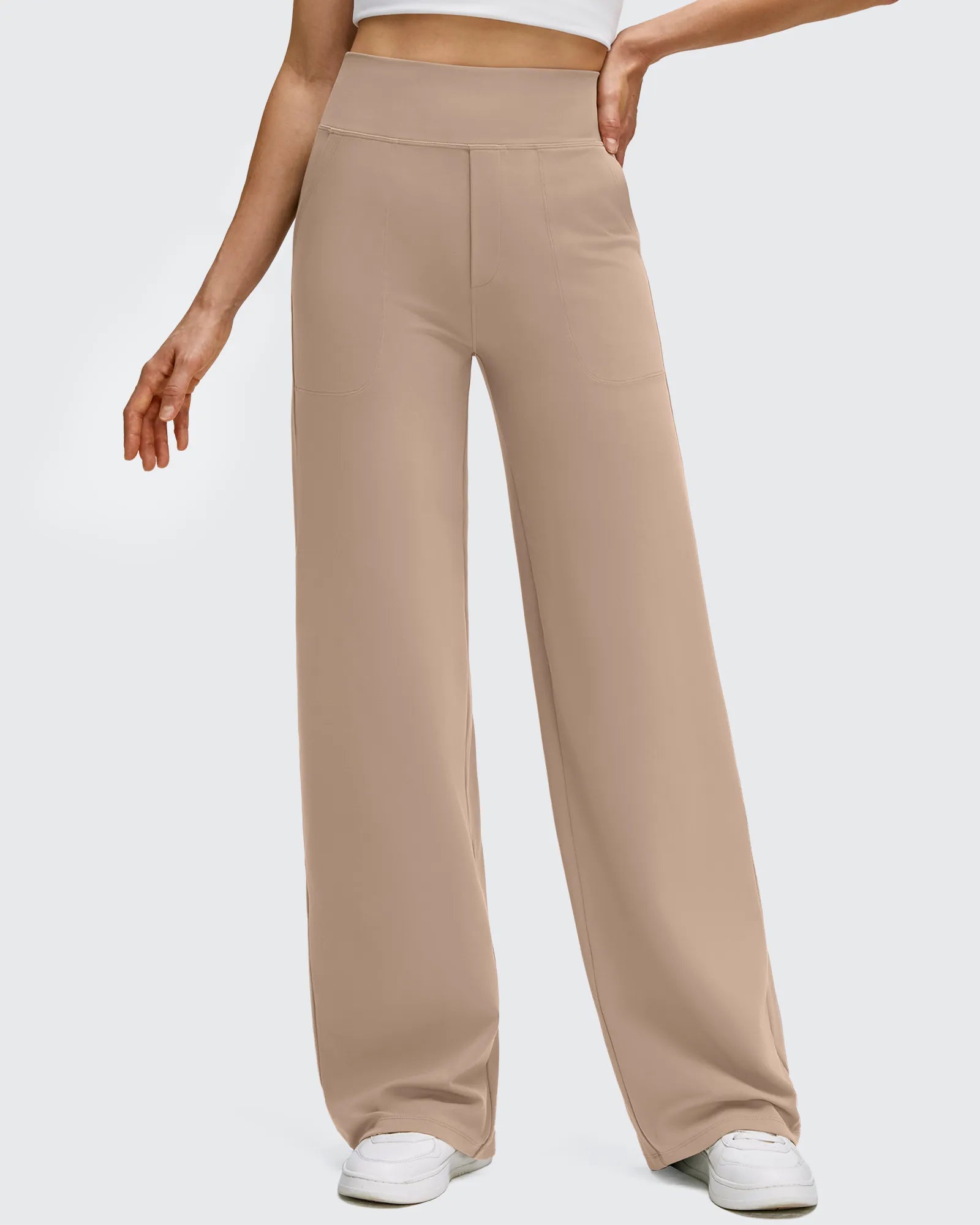 BareFeel High Stretch Wide Leg Yoga Pants