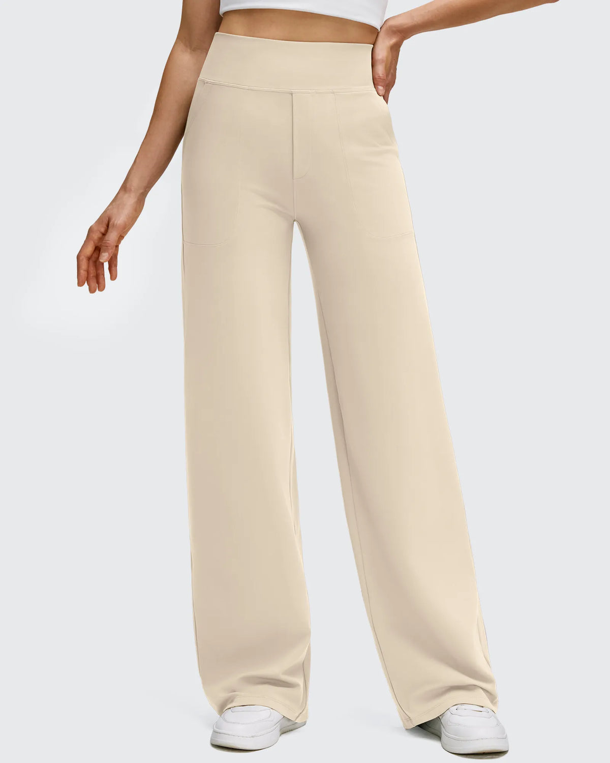 BareFeel High Stretch Wide Leg Yoga Pants
