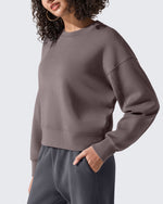 Smoofit Crewneck Pullover Loose Sweatshirts - G4Free