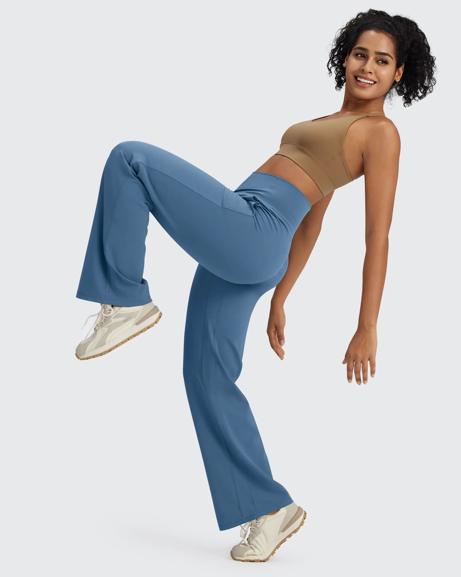 BareFeel Seamless High-Waist Dressy Pants Petite - G4Free