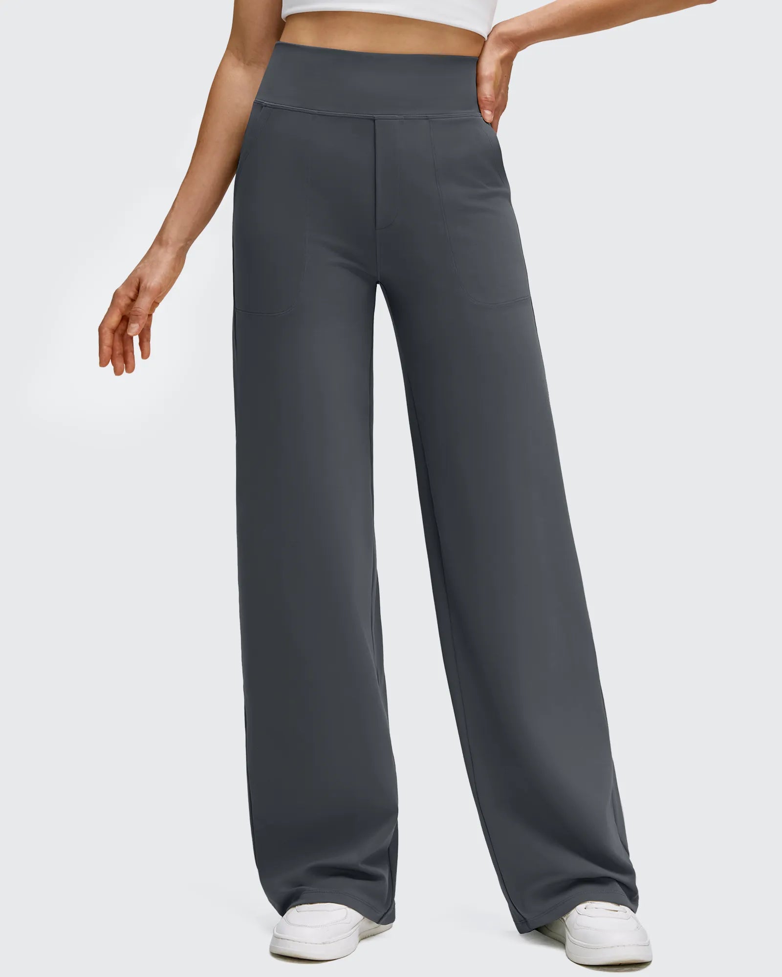 BareFeel High Stretch Wide Leg Yoga Pants