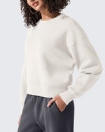 Smoofit Crewneck Pullover Loose Sweatshirts - G4Free