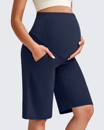 EverGoing Maternity Athletic Bermuda Shorts 12'' - G4Free