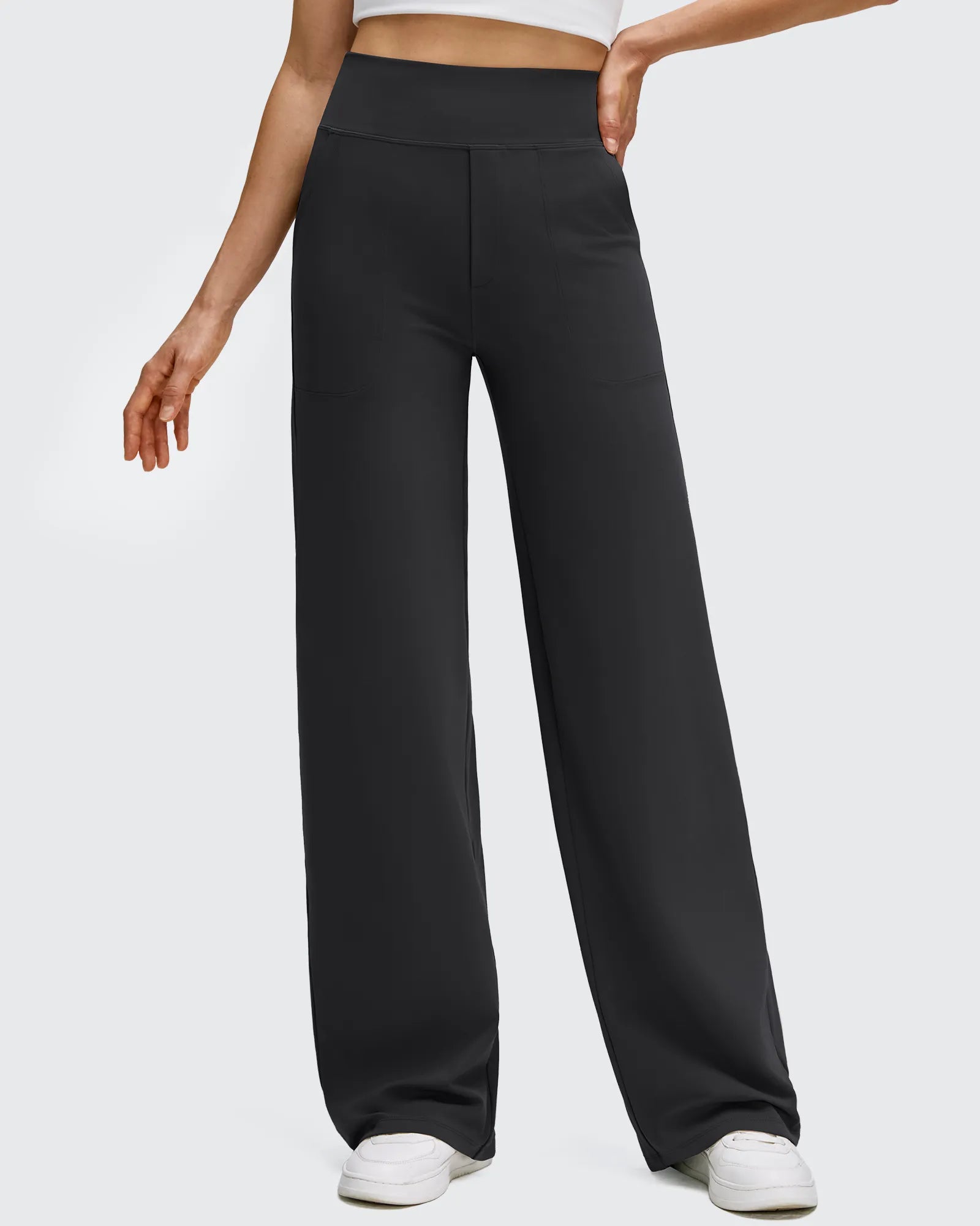 BareFeel High Stretch Wide Leg Yoga Pants