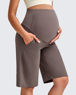 EverGoing Maternity Athletic Bermuda Shorts 12'' - G4Free