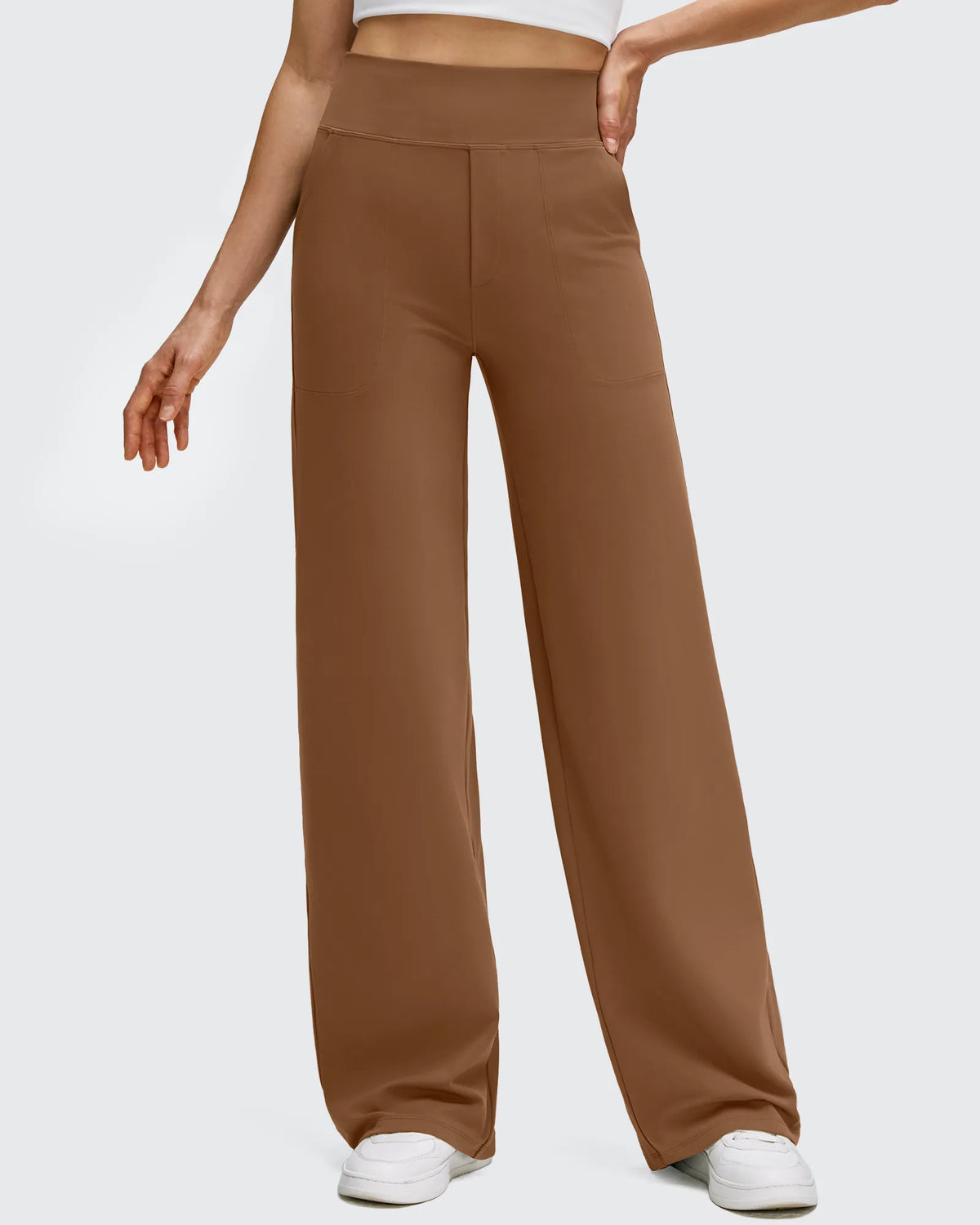 BareFeel High Stretch Wide Leg Yoga Pants