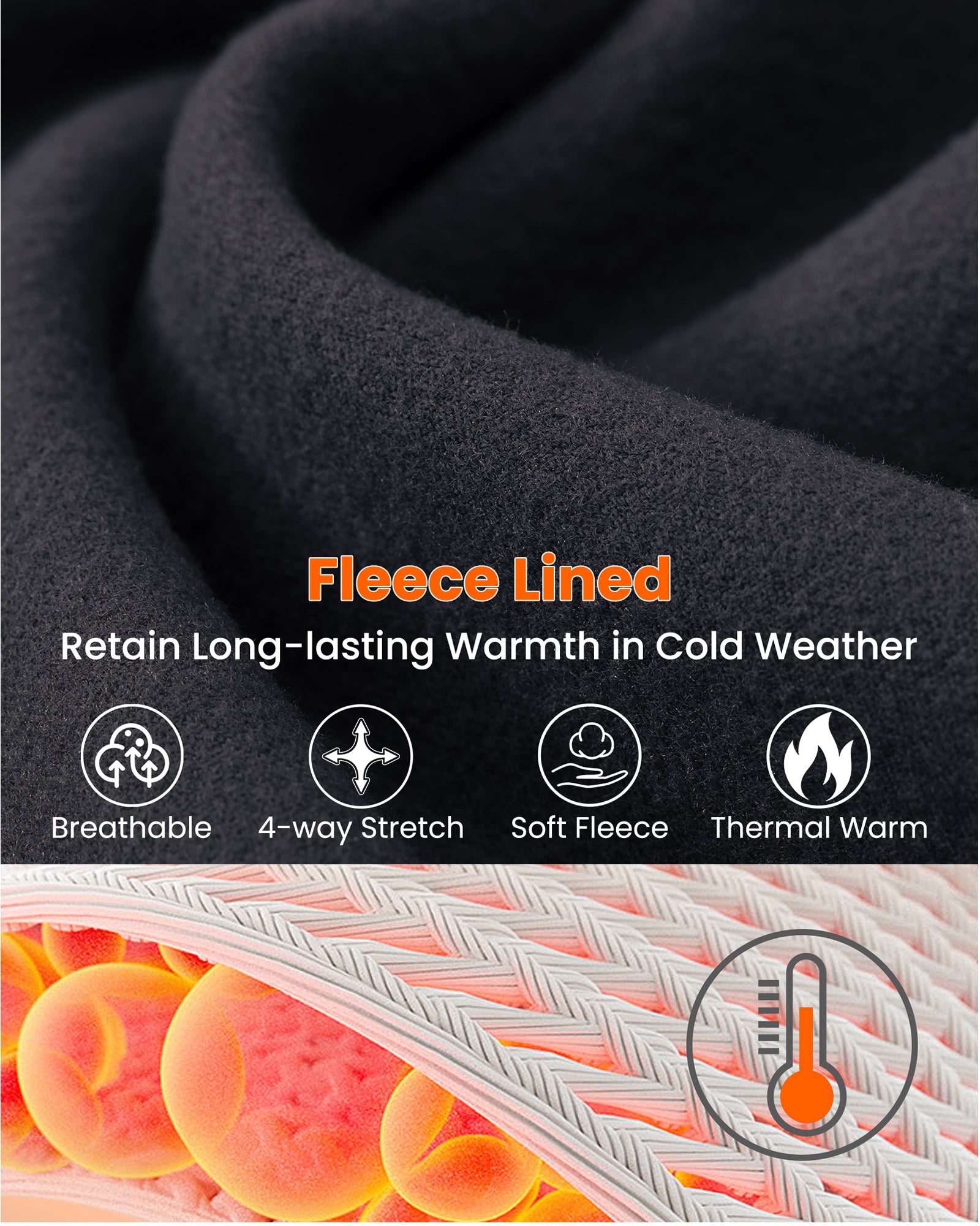 Fleece Lined High-Waist Work Flare Pants - G4Free