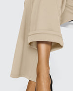 EverGoing Loose High-Waist Business Casual Pants 33'' - G4Free