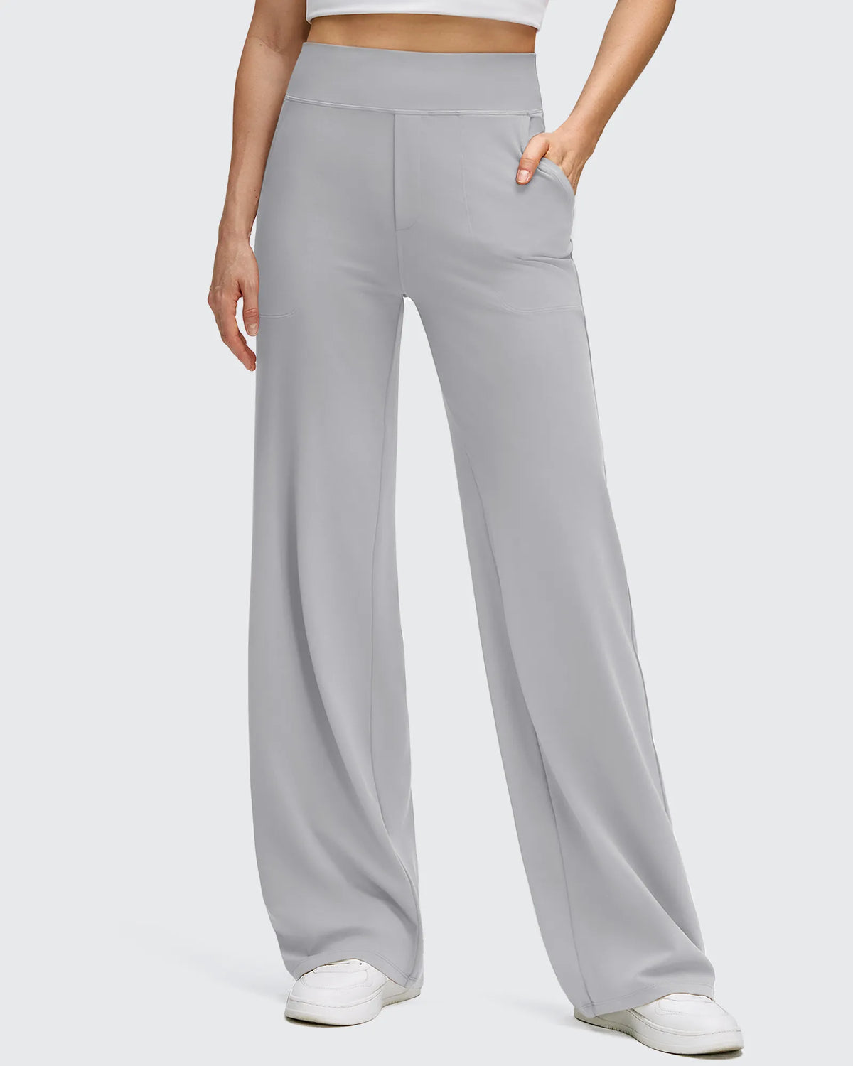BareFeel High Stretch Wide Leg Yoga Pants