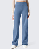 EverGoing Fleece Lined High-Waisted Dressy Pants - G4Free