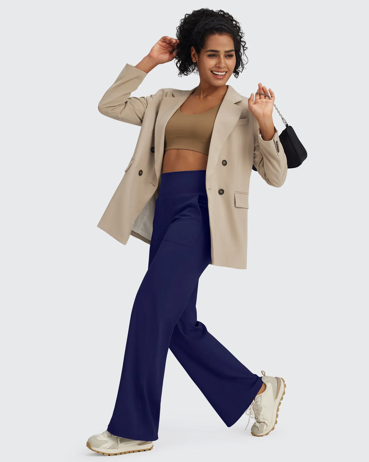 BareFeel Seamless High-Waist Dressy Pants Petite - G4Free
