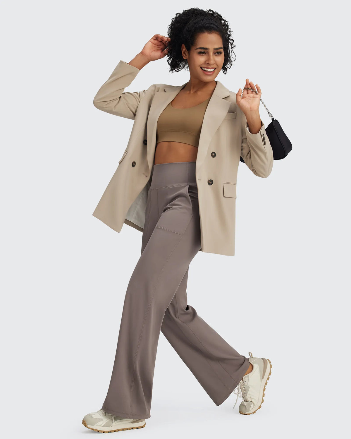 BareFeel Seamless High-Waist Dressy Wide Leg Pants