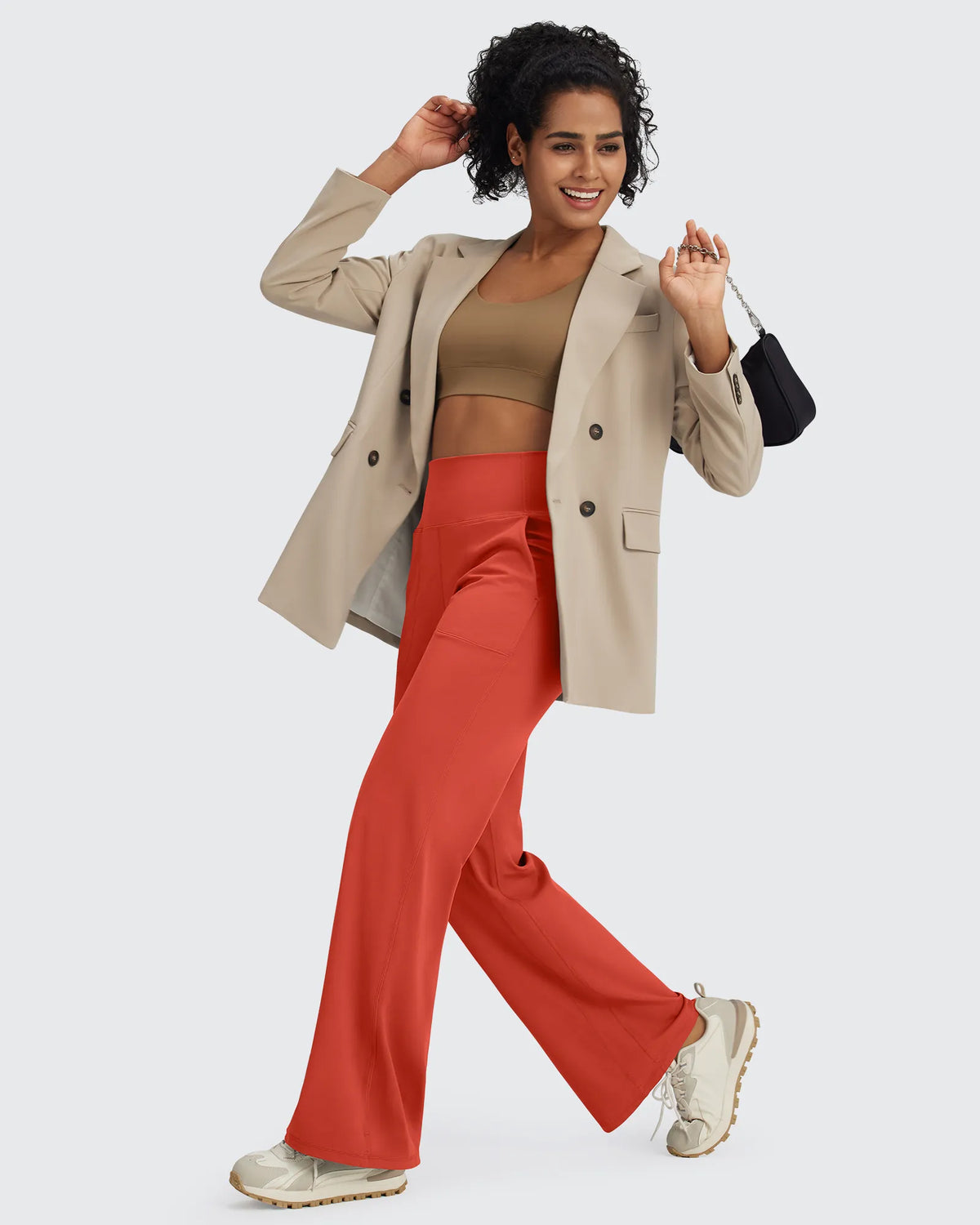 BareFeel Seamless High-Waist Dressy Pants Petite - G4Free