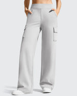 EverGoing High-Waist 4 Pockets Wide Leg Cargo Pants