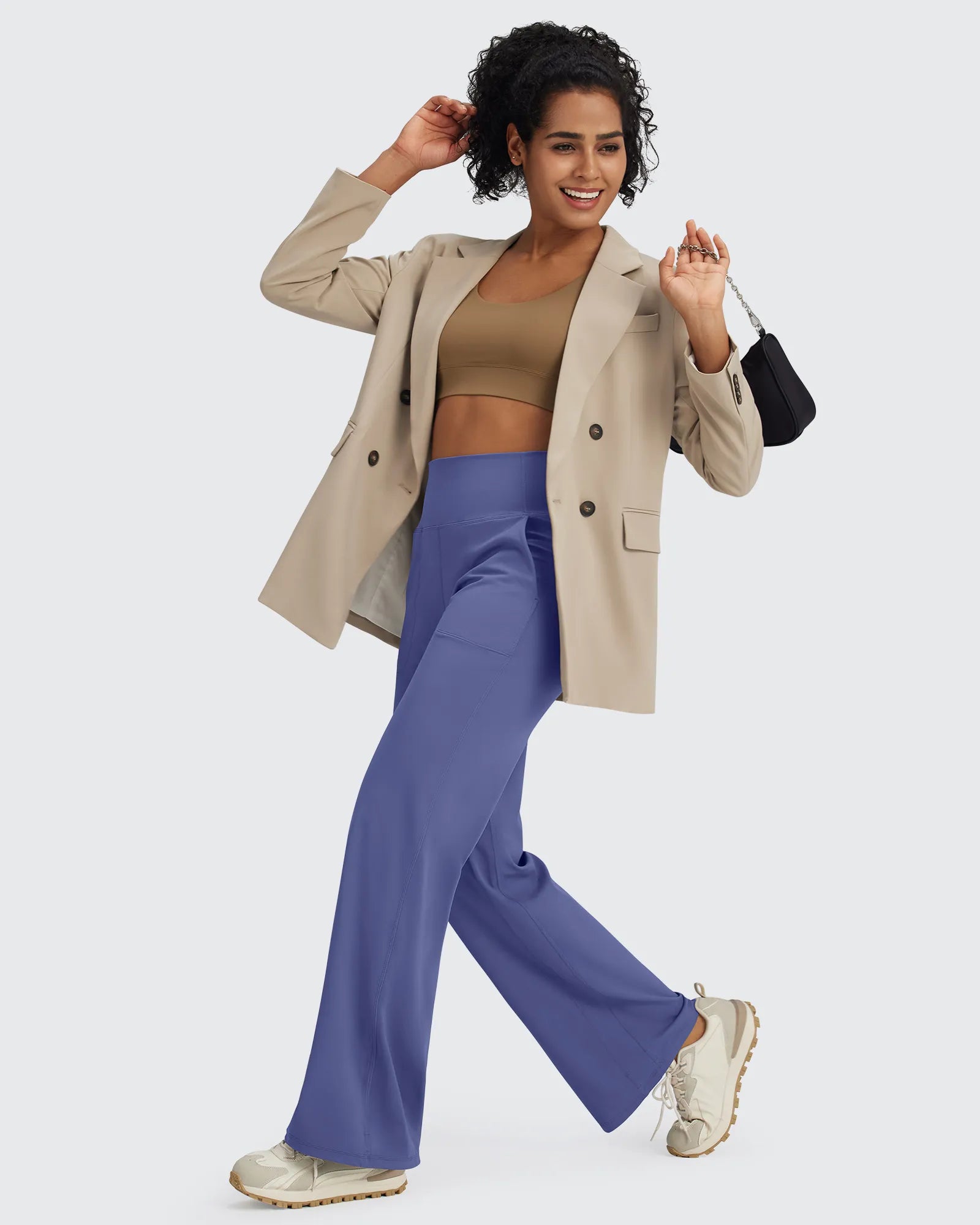 BareFeel Seamless High-Waist Dressy Pants Petite - G4Free