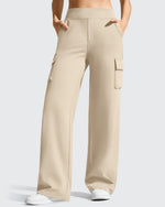 EverGoing High-Waist 4 Pockets Wide Leg Cargo Pants