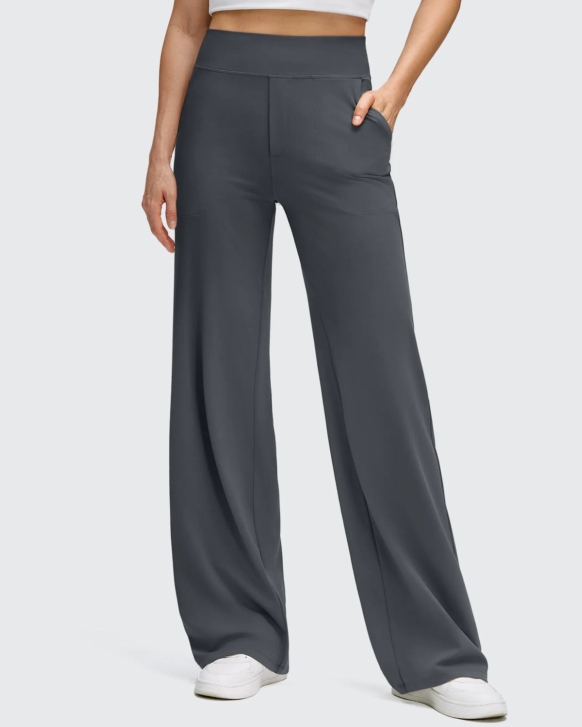 BareFeel High Stretch Wide Leg Yoga Pants