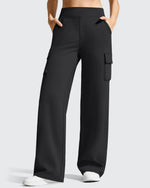 EverGoing High-Waist 4 Pockets Wide Leg Cargo Pants