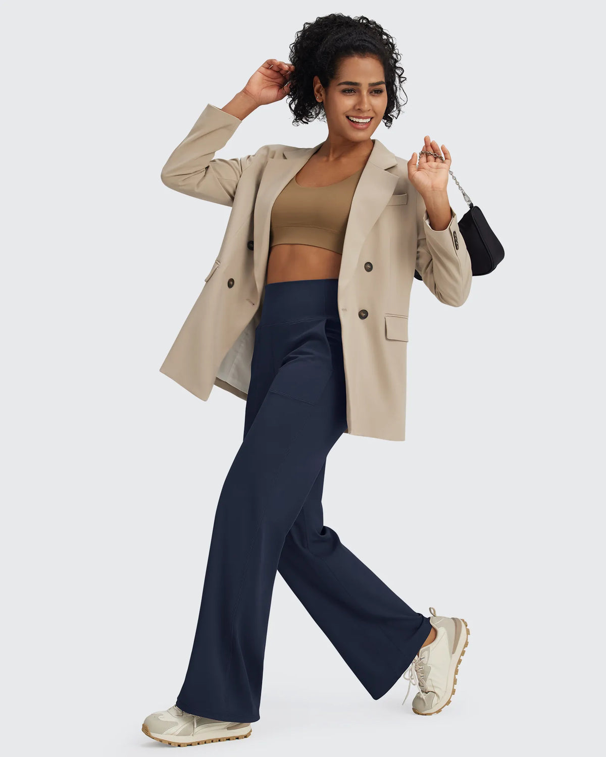 BareFeel Seamless High-Waist Dressy Pants Petite - G4Free